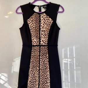 Fit and Flair Leopard Dress